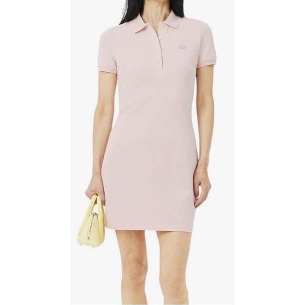 Lacoste Women's Light Pink Mini Dress